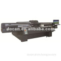 Docan uv flatbed digital printer for glass, acrylic,aluminium composite panel, wood, ceramic,pvc,etc.